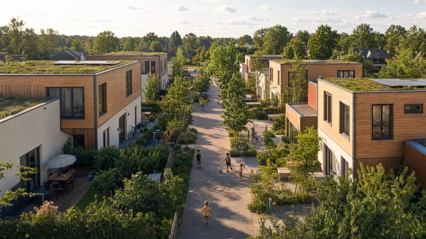 EcoBuild residential area