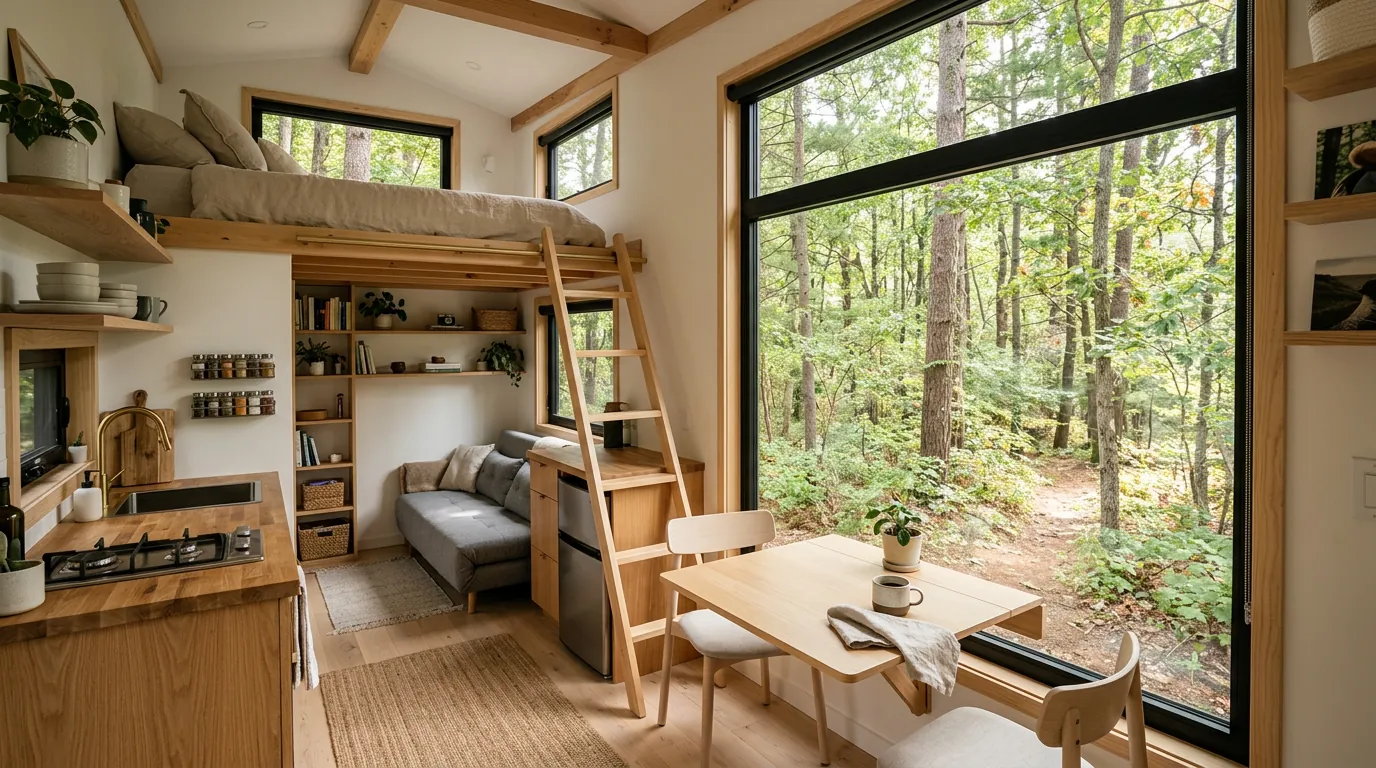Tiny house interior